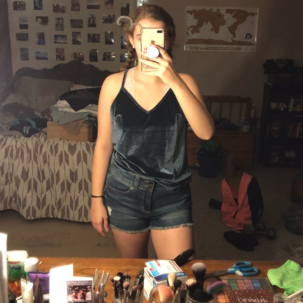 Velvet cami